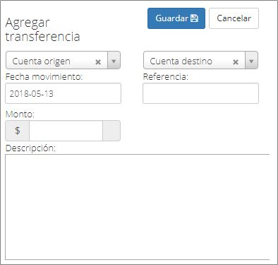 Transferencia Entre Cuentas Bancarias